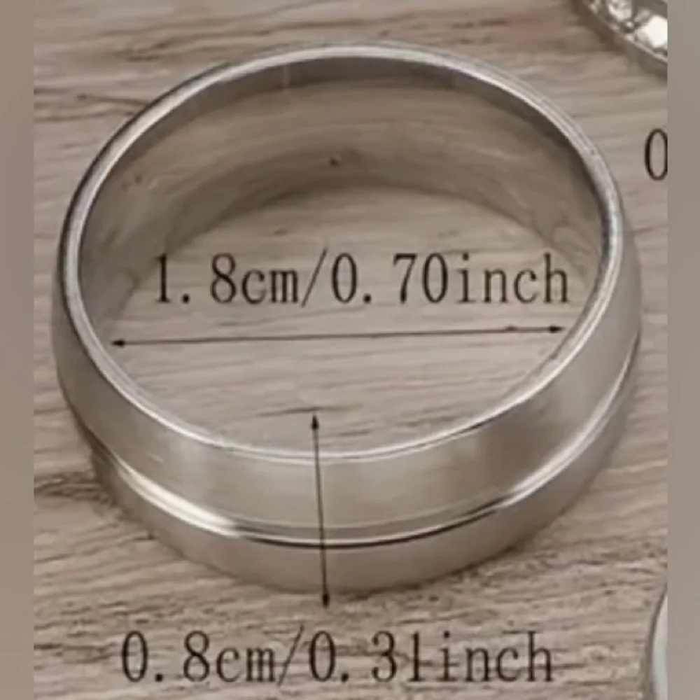 Band Ring in Stainless Steel